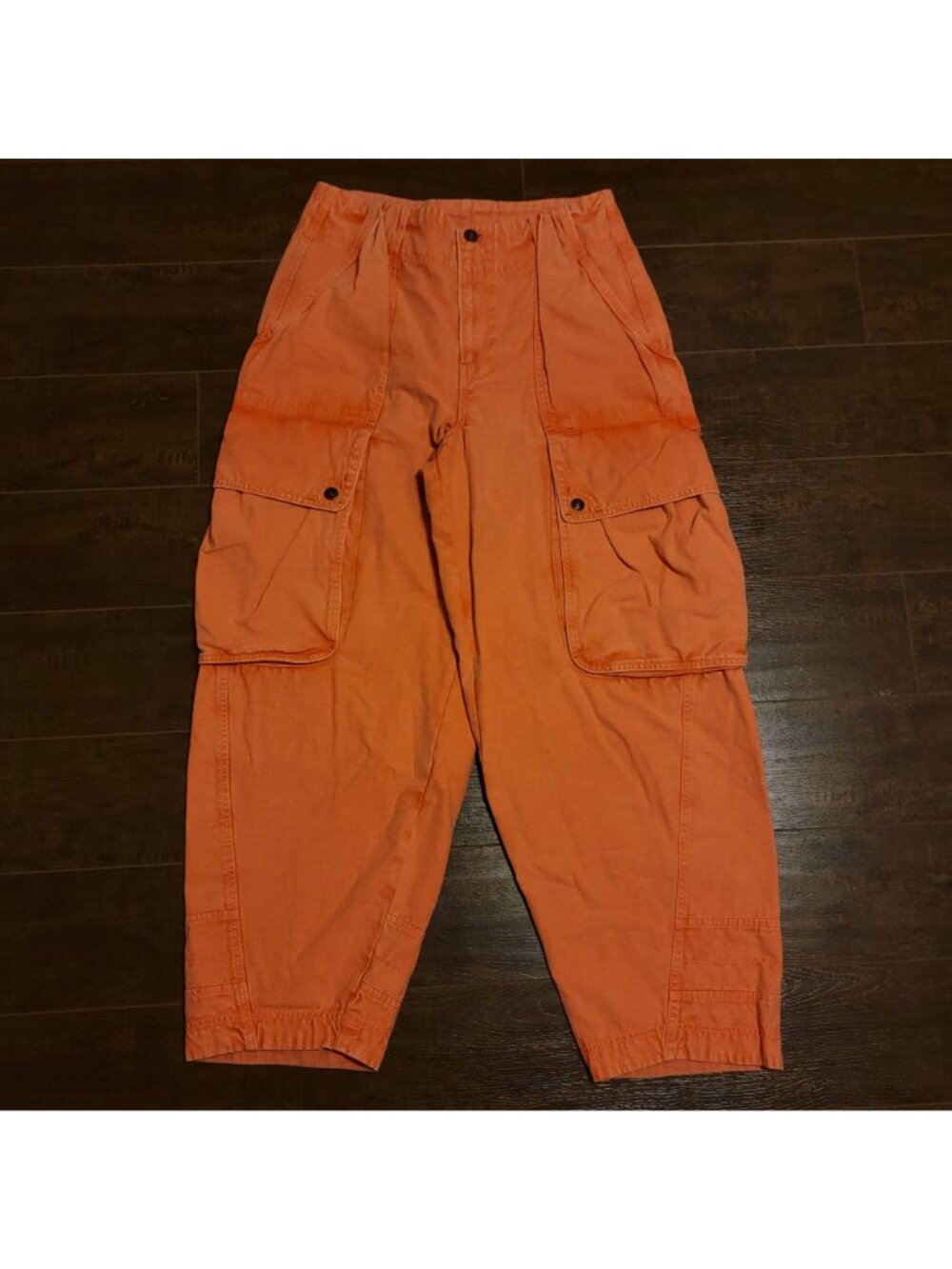 NEW Free People Brentwood Slouchy Cargo Pants Hipster Utility Y2K Womens 6 - Picture 2 of 7